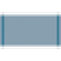 Fouta Bleu de prusse